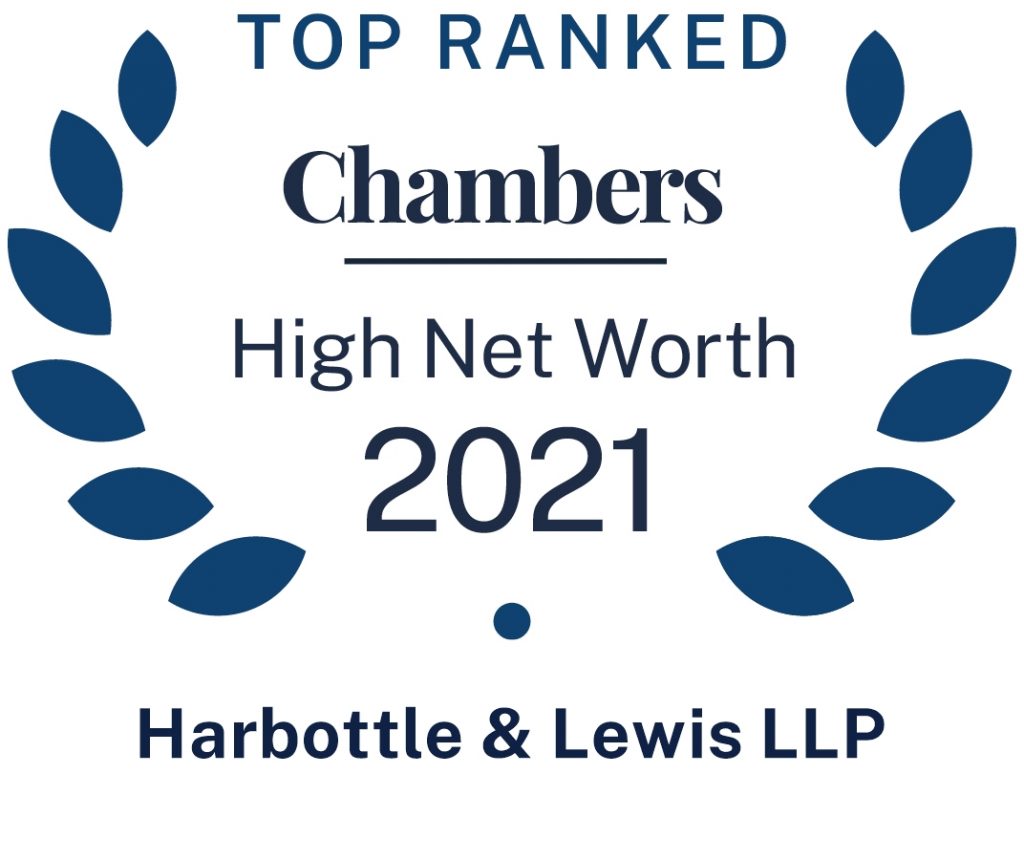 Chambers HNW 2021 - Quotes - Harbottle And Lewis